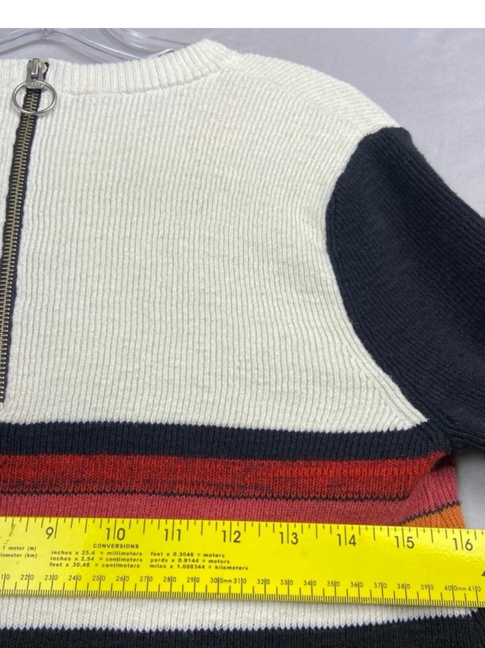Free People colorblock sweater dress